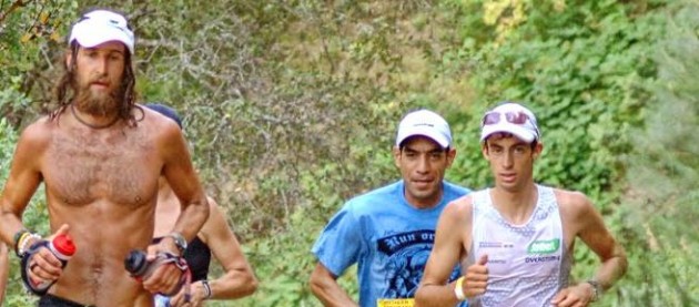 Anton Krupicka y Kilian Jornet en Wester States (Foto: Luis Escobar)